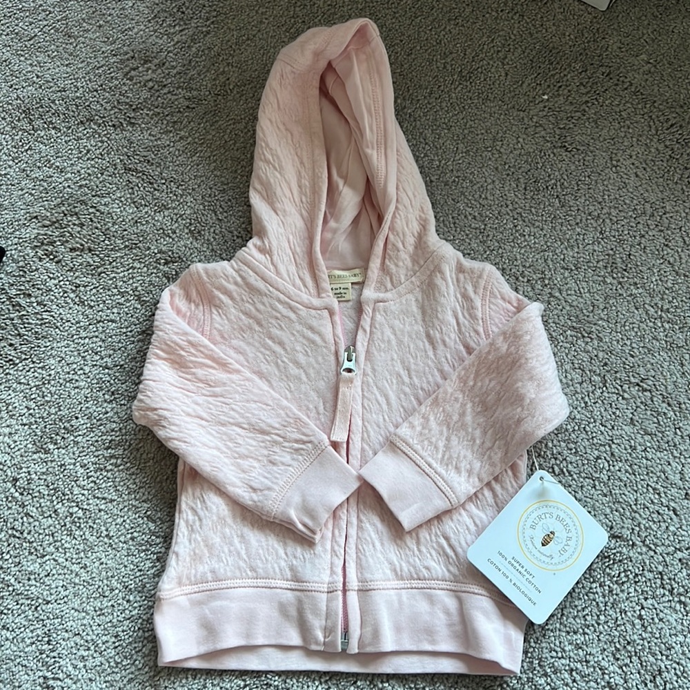 Burt’s Bees Baby Zip Up Sweatshirt
